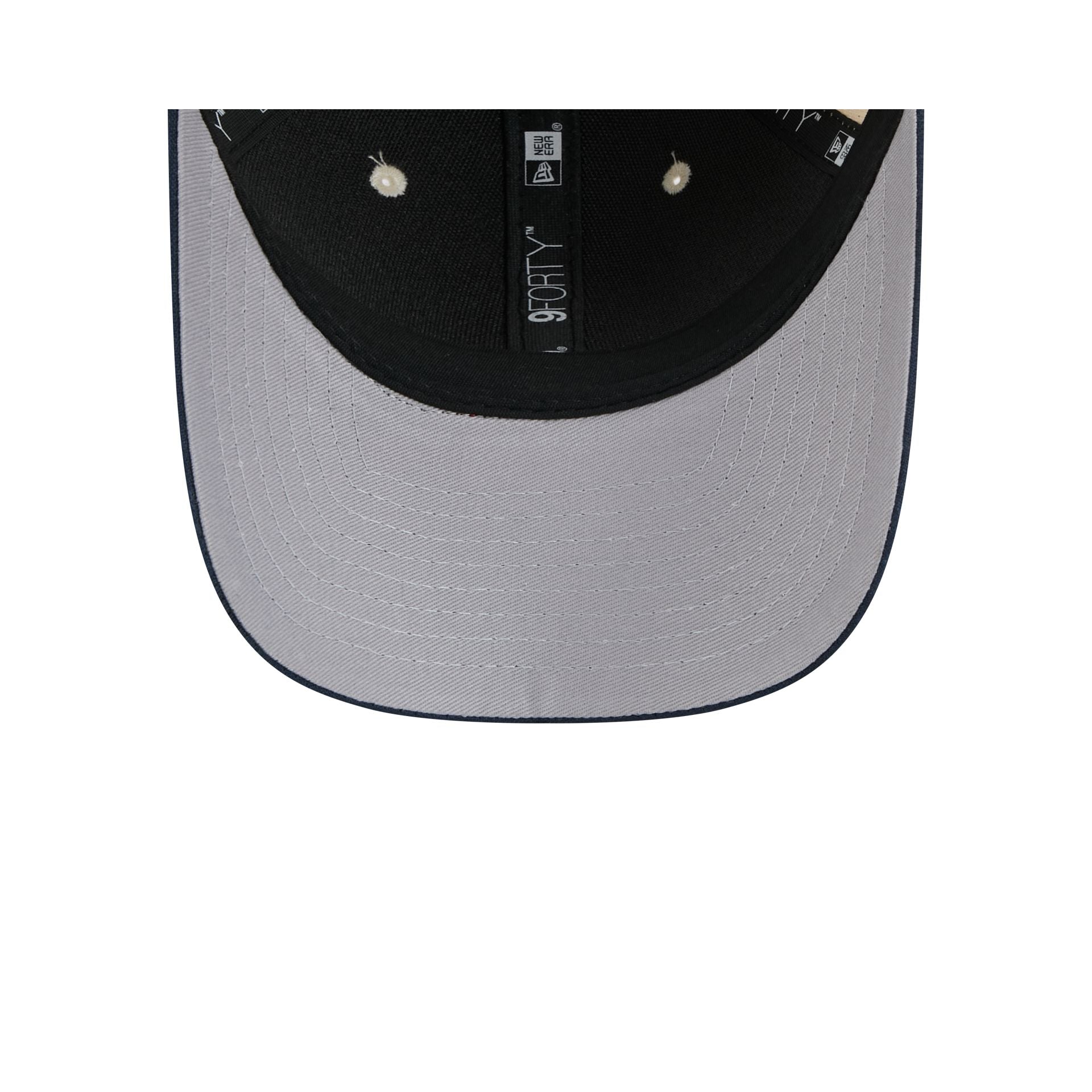 Seattle Mariners Linen 9FORTY M-Crown Snapback Hat