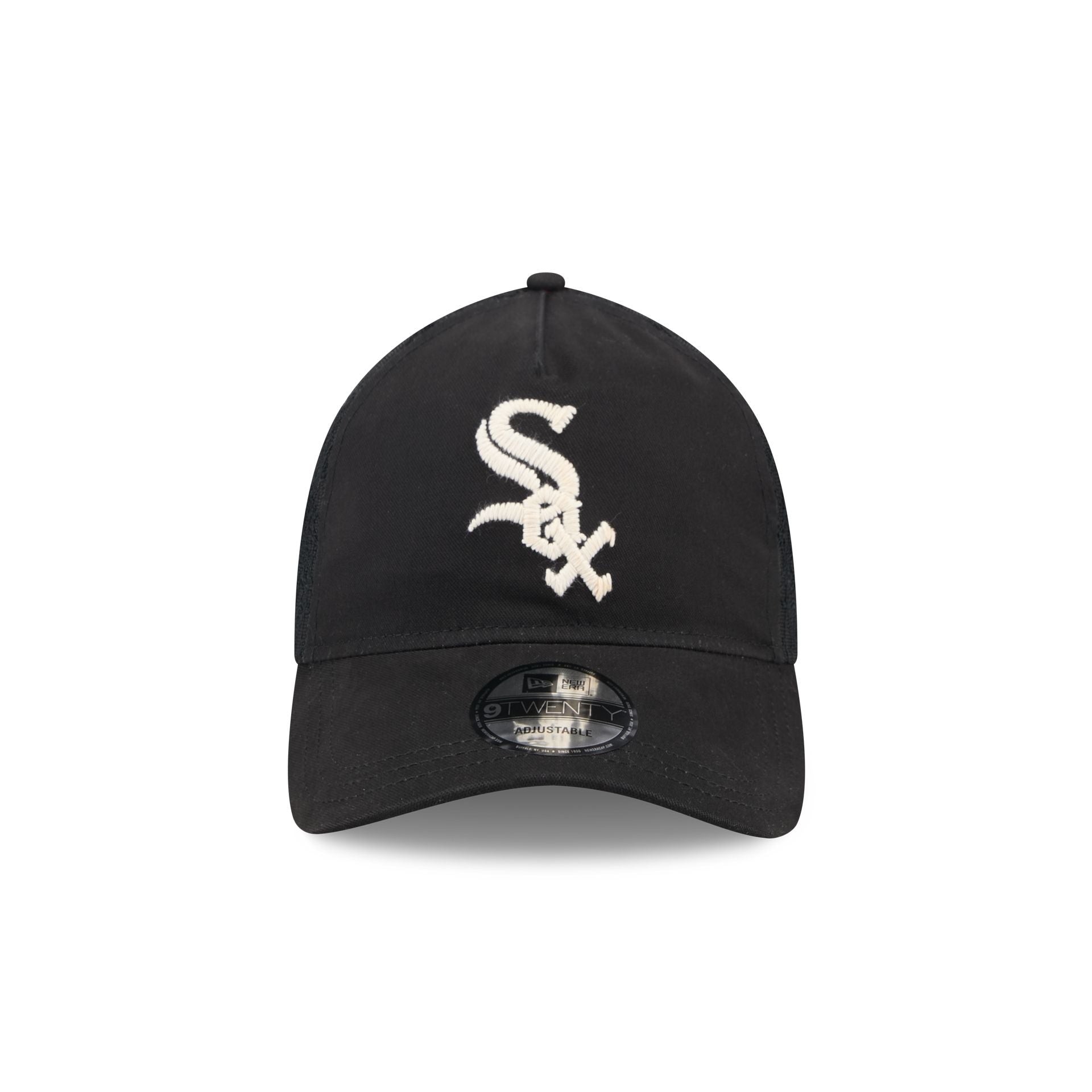 Chicago White Sox Embroidered Mesh 9TWENTY A-Frame Adjustable Hat