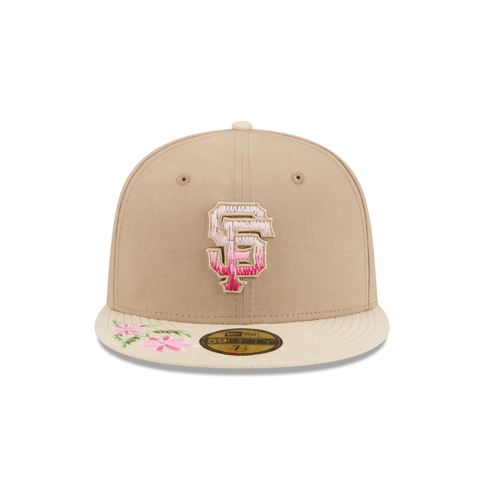 San Francisco Giants Hand Stitched Floral 59FIFTY Fitted Hat