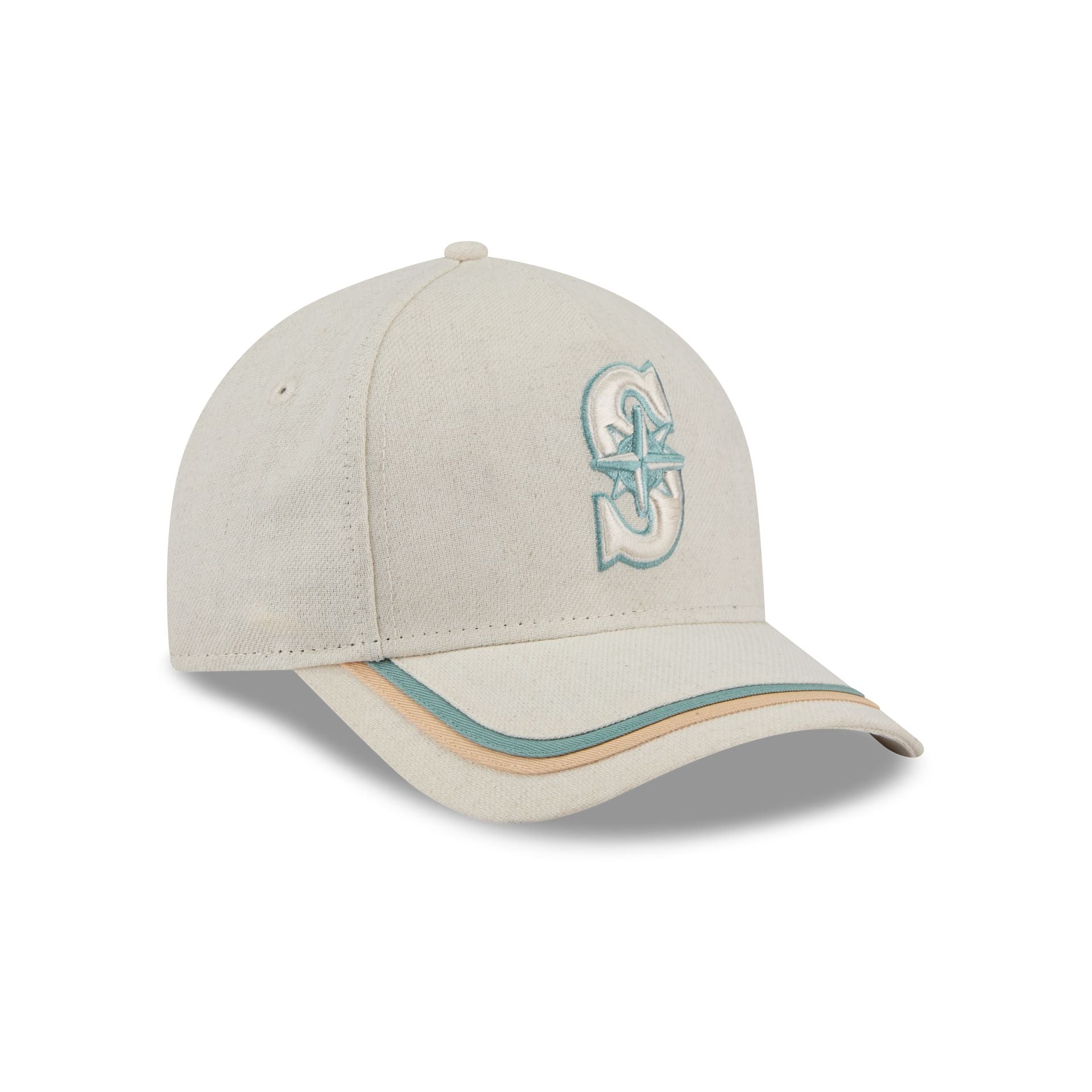 Seattle Mariners Neutral Hemp 9FORTY M-Crown A-Frame Adjustable Hat