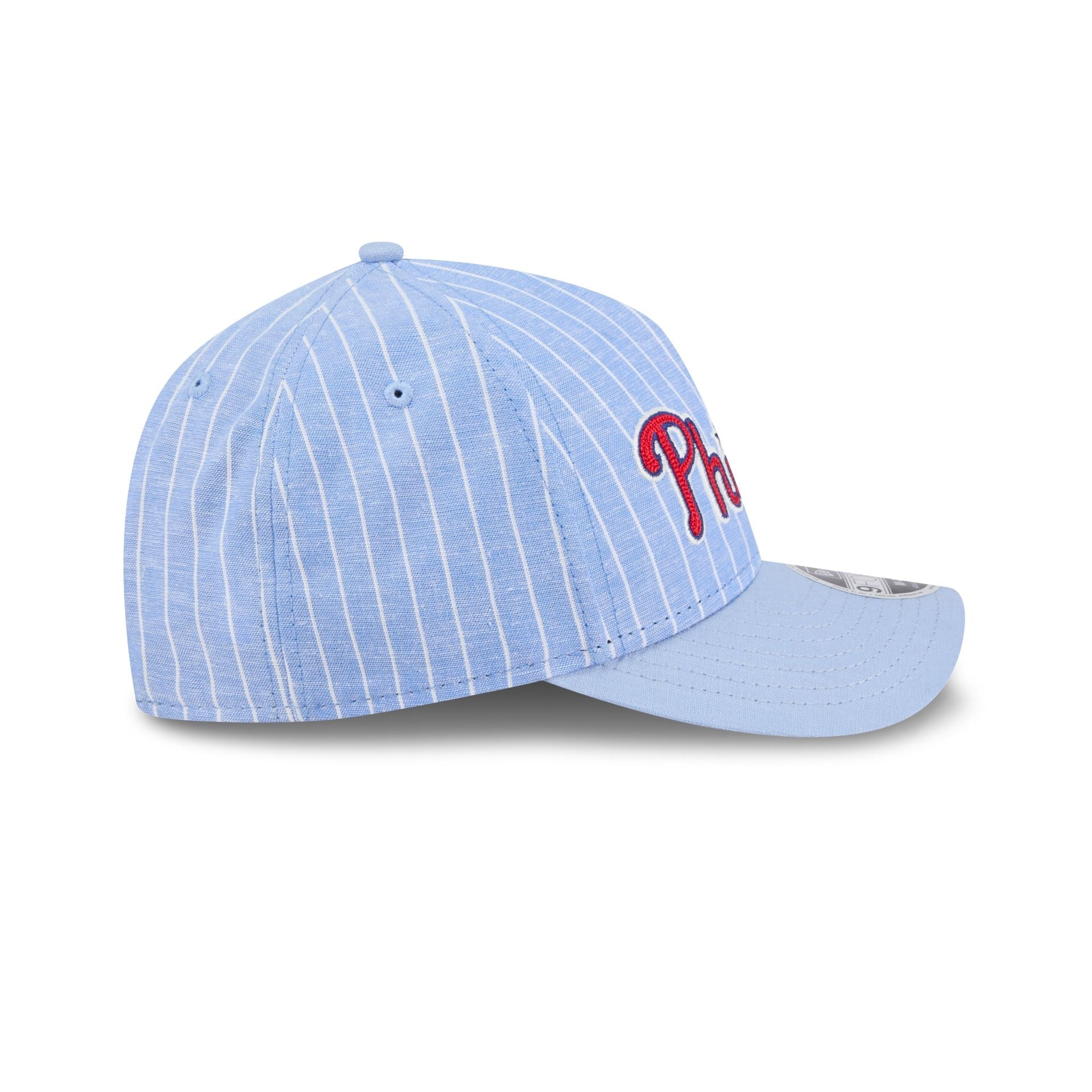 Philadelphia Phillies Pinstripe Linen 9FORTY M-Crown A-Frame Snapback Hat