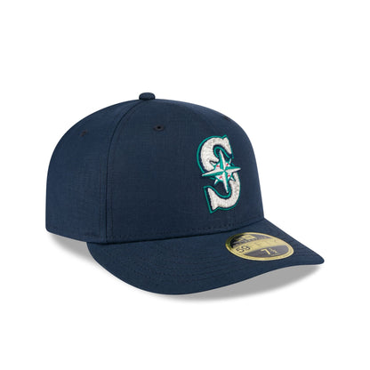 Seattle Mariners Snake Scale Logo Low Profile 59FIFTY Fitted Hat