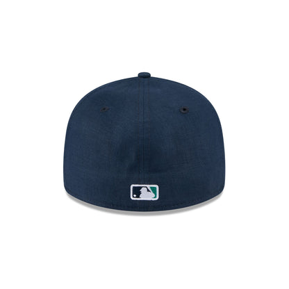 Seattle Mariners Snake Scale Logo Low Profile 59FIFTY Fitted Hat