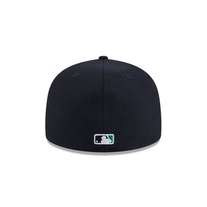 Seattle Mariners Boho Wool Retro Crown 59FIFTY Fitted Hat
