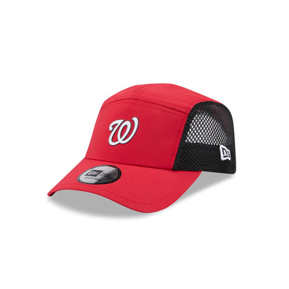 Washington Nationals Poly Runner Adjustable Hat