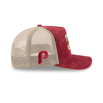 Philadelphia Phillies Vintage Landscape 9FIFTY A-Frame Trucker Hat