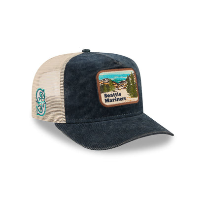 Seattle Mariners Vintage Landscape 9FIFTY A-Frame Trucker Hat