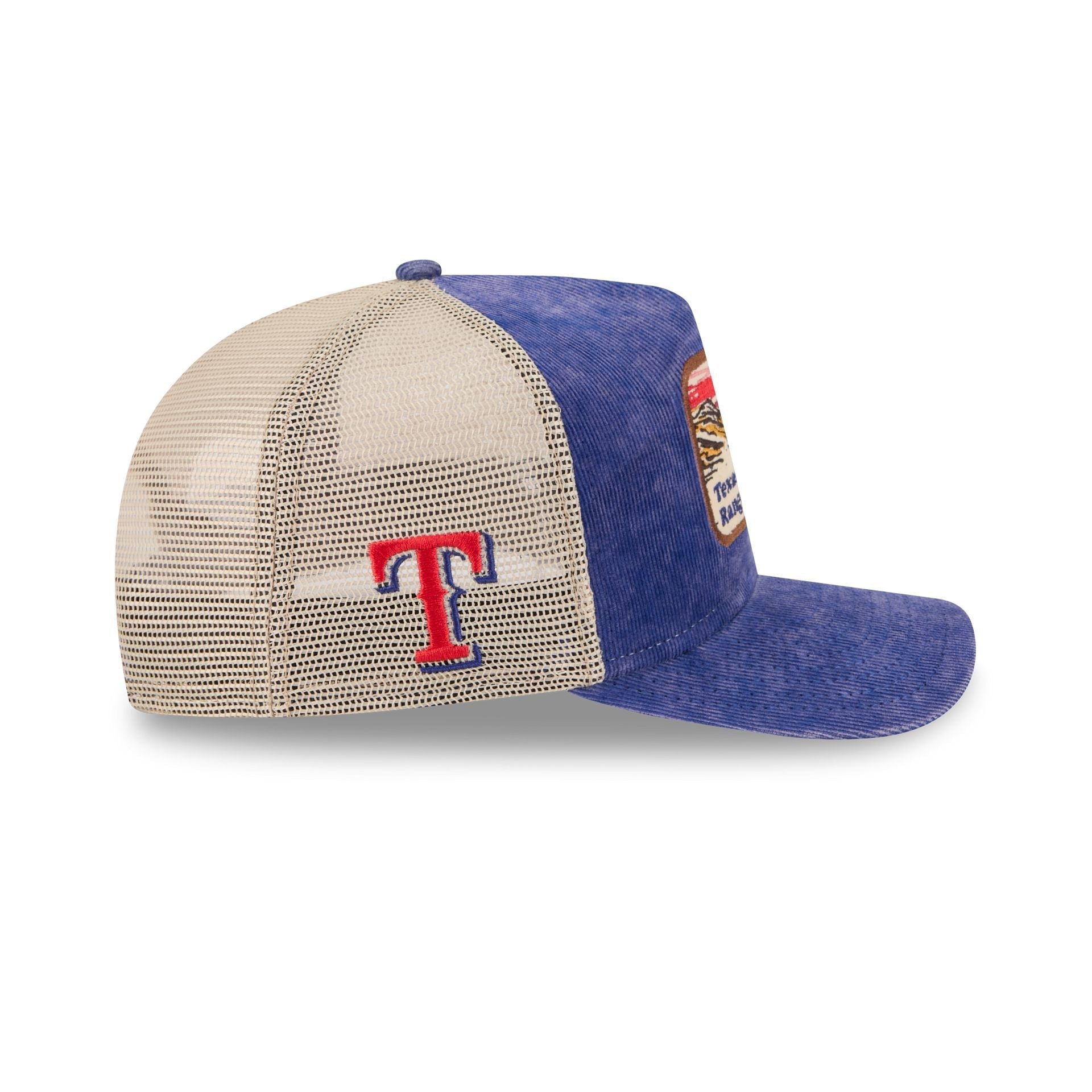 Texas Rangers Vintage Landscape 9FIFTY A-Frame Trucker Hat