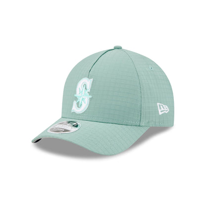Seattle Mariners Green Ripstop 9FORTY M-Crown A-Frame Snapback Hat