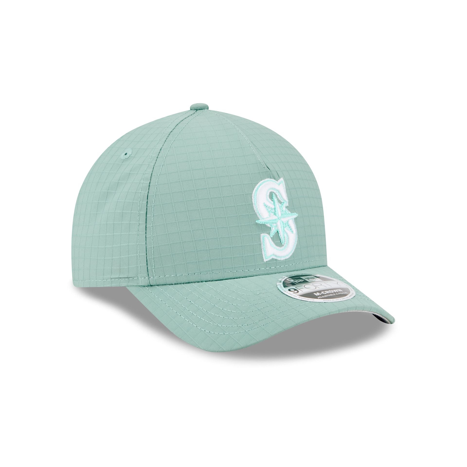 Seattle Mariners Green Ripstop 9FORTY M-Crown A-Frame Snapback Hat