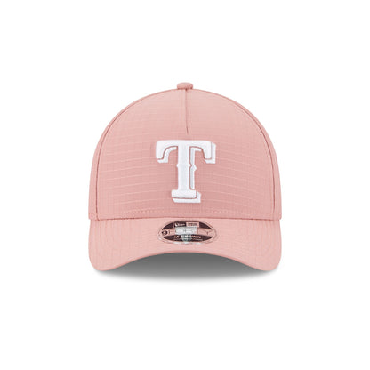 Texas Rangers Pink Ripstop 9FORTY M-Crown A-Frame Snapback Hat
