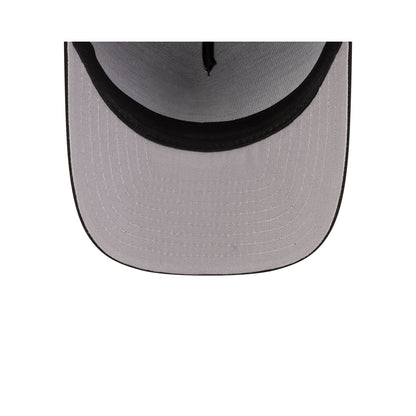 Seattle Mariners Black Script Safety Pin 59FIFTY A-Frame Fitted Hat