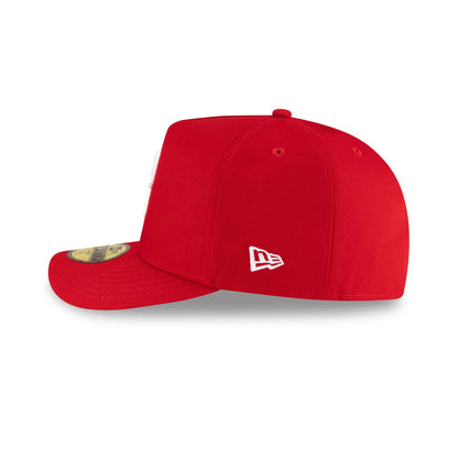 Philadelphia Phillies Script Safety Pin 59FIFTY A-Frame Fitted Hat