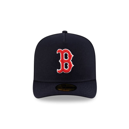 Boston Red Sox Script Safety Pin 59FIFTY A-Frame Fitted Hat