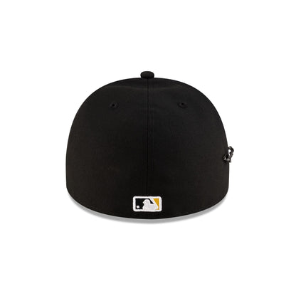 Pittsburgh Pirates Script Safety Pin 59FIFTY A-Frame Fitted Hat