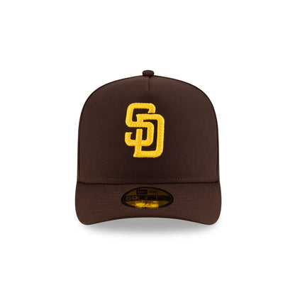 San Diego Padres Script Safety Pin 59FIFTY A-Frame Fitted Hat