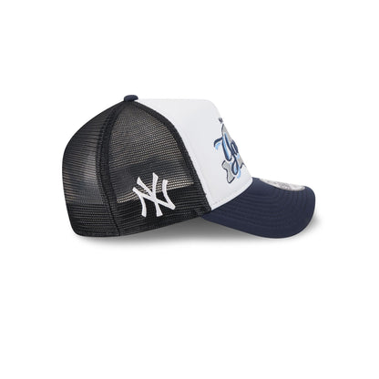 New York Yankees State Flower 9FORTY A-Frame Trucker Hat