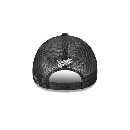 Baltimore Orioles State Flower 9FORTY A-Frame Trucker Hat