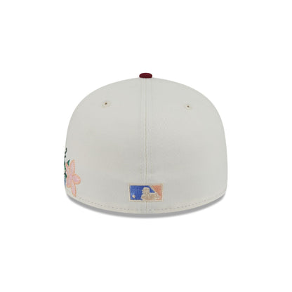 Philadelphia Phillies Tonal Florals White 59FIFTY Fitted Hat