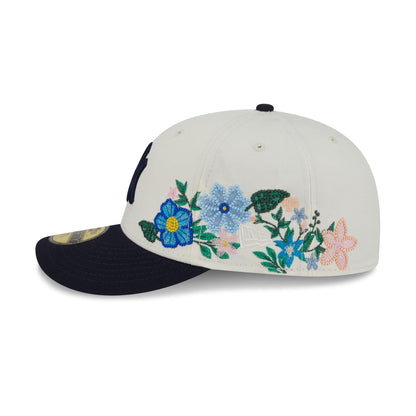 New York Yankees Tonal Florals White 59FIFTY Fitted Hat