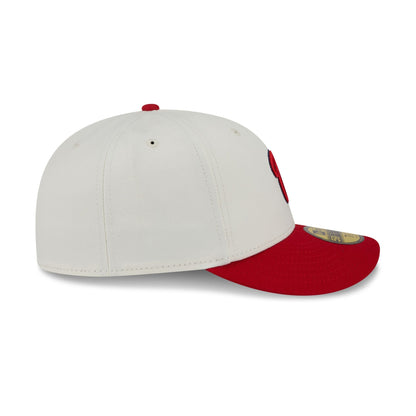 Washington Nationals Tonal Florals White 59FIFTY Fitted Hat