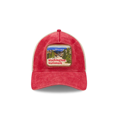 Washington Nationals Vintage Landscape 9TWENTY A-Frame Trucker Hat