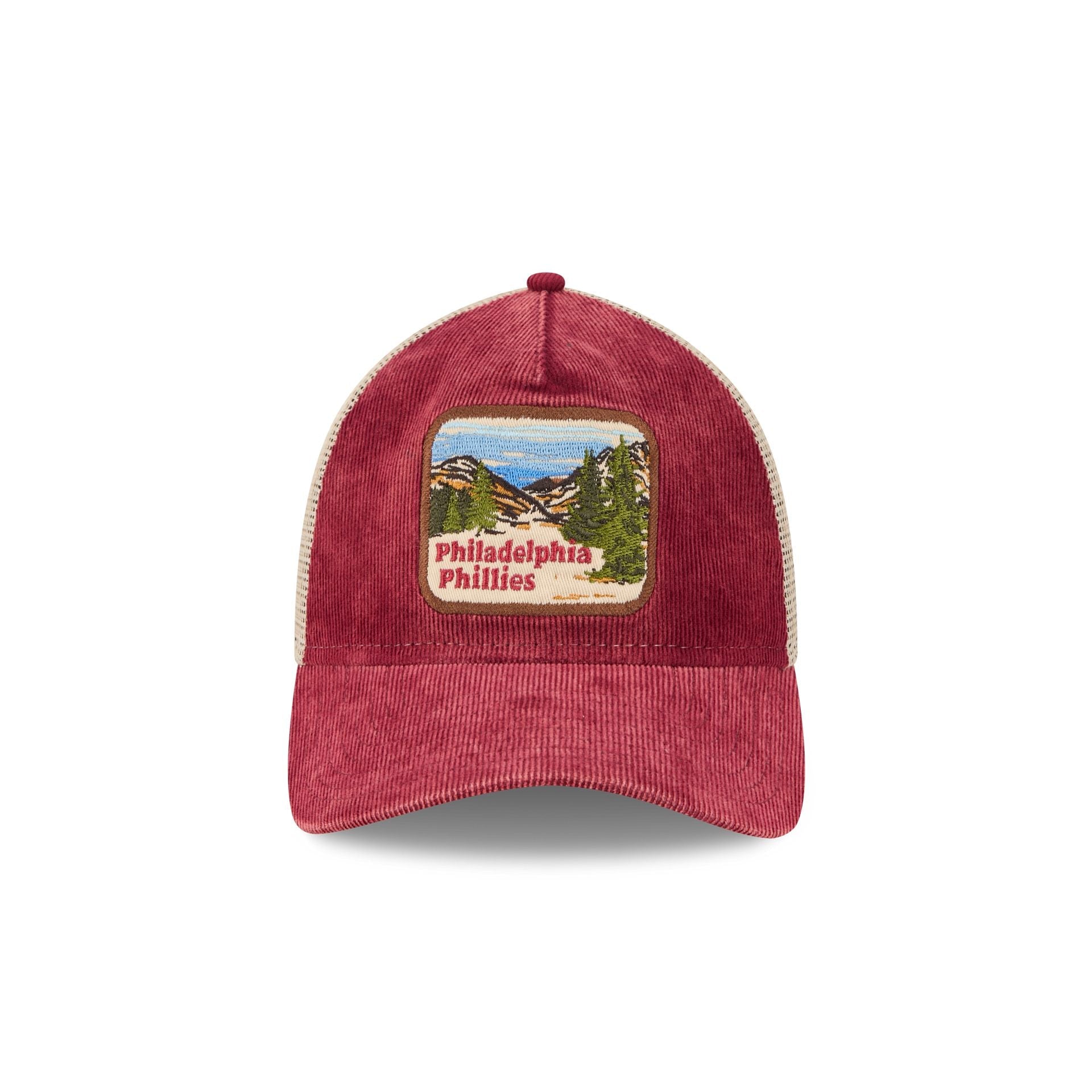 Philadelphia Phillies Vintage Landscape 9TWENTY A-Frame Trucker Hat