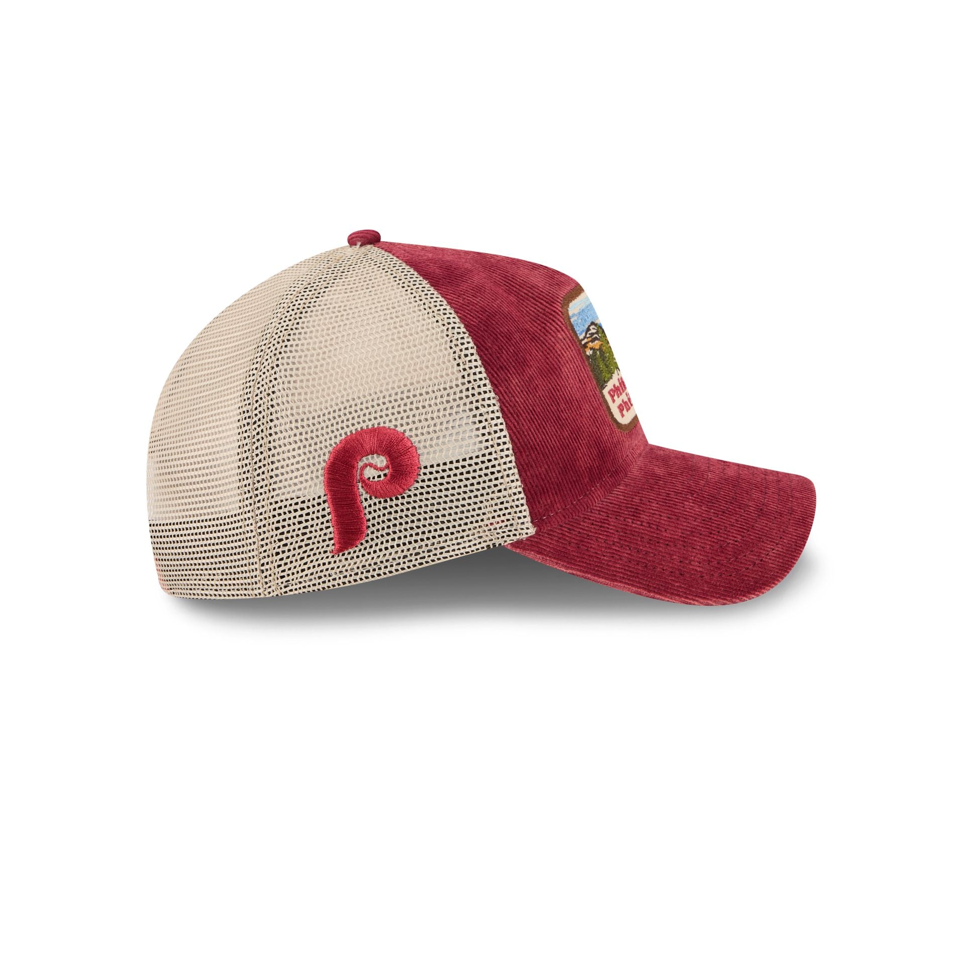 Philadelphia Phillies Vintage Landscape 9TWENTY A-Frame Trucker Hat