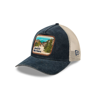 Seattle Mariners Vintage Landscape 9TWENTY A-Frame Trucker Hat