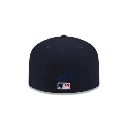 Atlanta Braves Stained Glass 59FIFTY A-Frame Fitted Hat