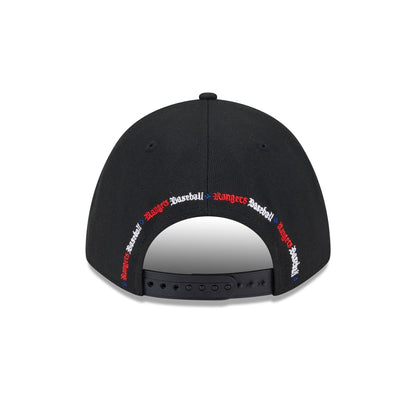 Texas Rangers Stained Glass 9FORTY M-Crown A-Frame Snapback Hat