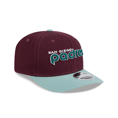 San Diego Padres Maroon 9SEVENTY Stretch-Snap Hat