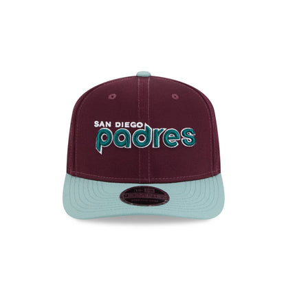 San Diego Padres Maroon 9SEVENTY Stretch-Snap Hat