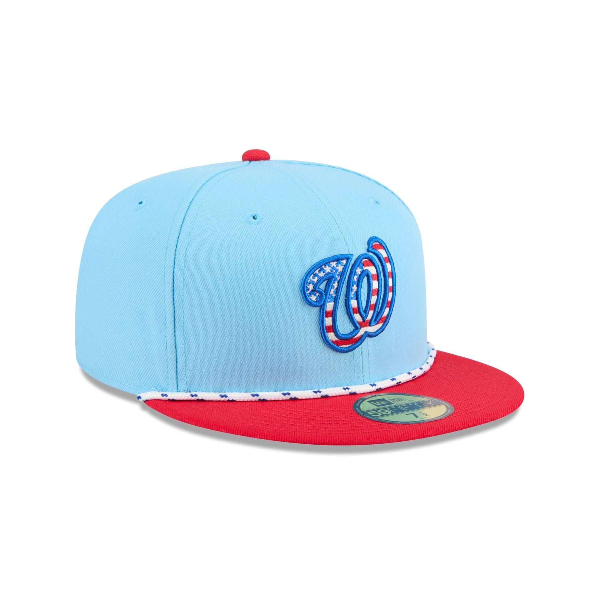Washington Nationals Independence Day 2025 59FIFTY Fitted Hat