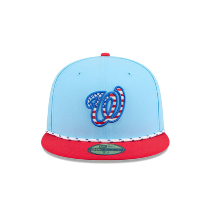 Washington Nationals Independence Day 2025 59FIFTY Fitted Hat
