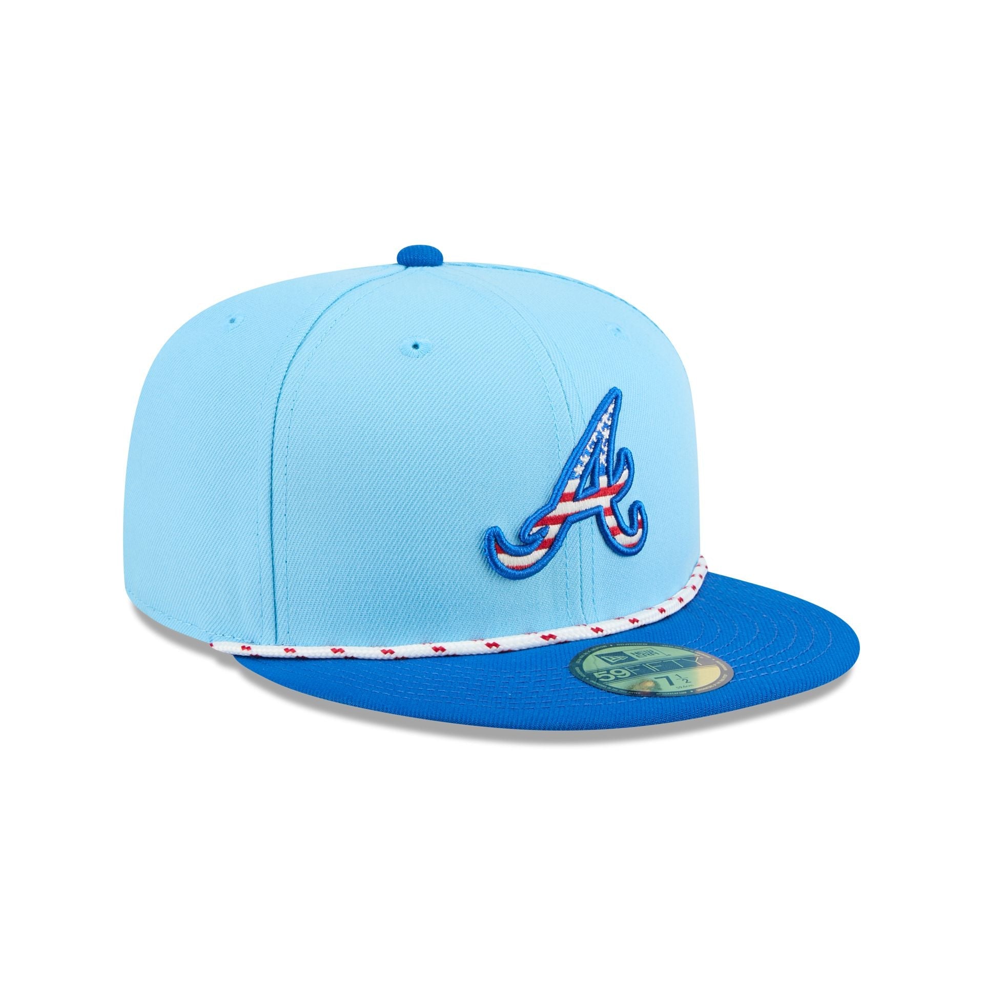 Atlanta Braves Independence Day 2025 59FIFTY Fitted Hat