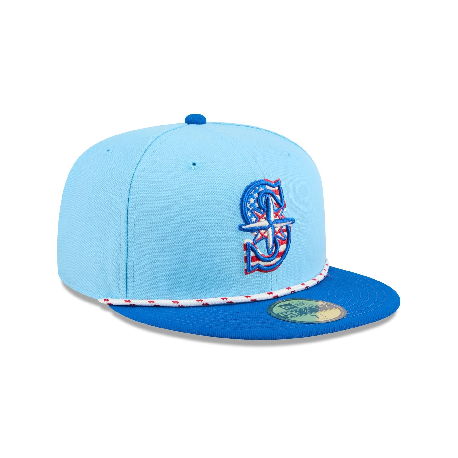 Seattle Mariners Independence Day 2025 59FIFTY Fitted Hat