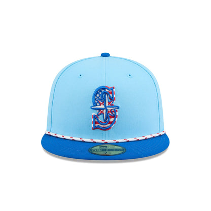 Seattle Mariners Independence Day 2025 59FIFTY Fitted Hat