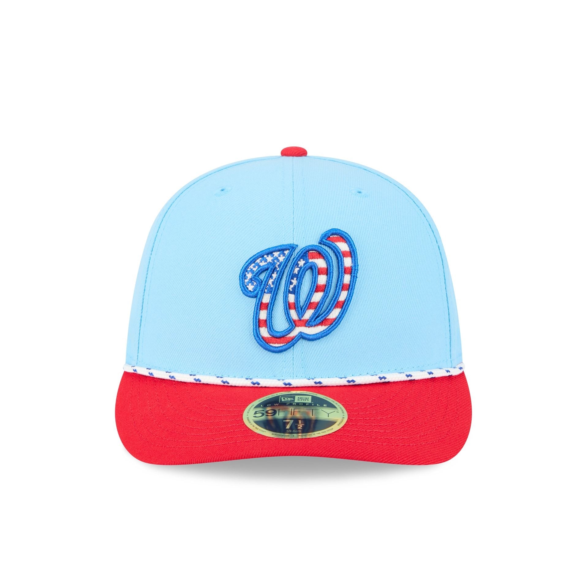 Washington Nationals Independence Day 2025 Low Profile 59FIFTY Fitted Hat
