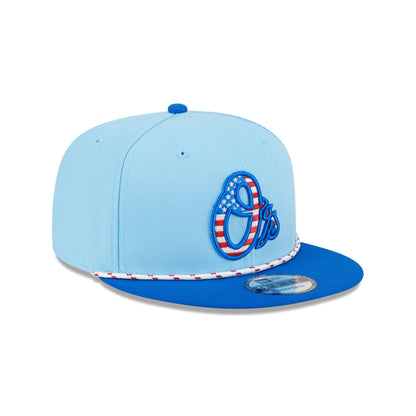 Baltimore Orioles Independence Day 2025 9FIFTY Snapback Hat