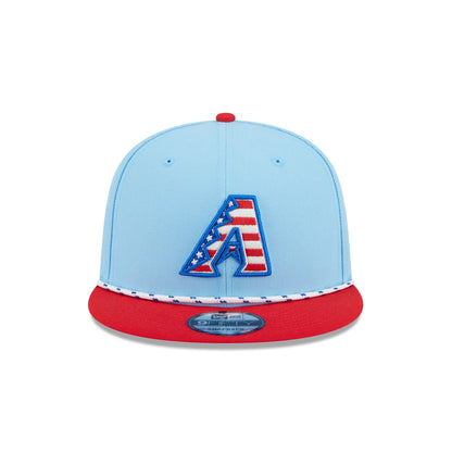 Arizona Diamondbacks Independence Day 2025 9FIFTY Snapback Hat