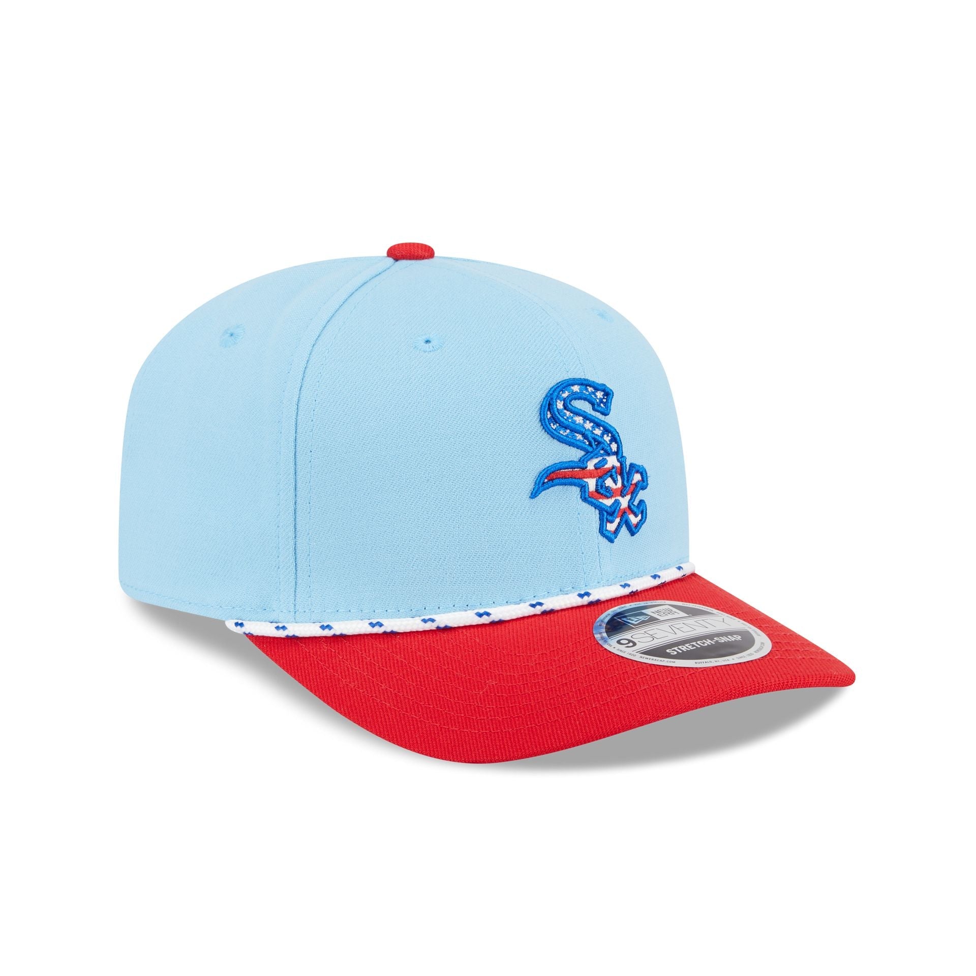 Chicago White Sox Independence Day 2025 9SEVENTY Stretch-Snap Hat