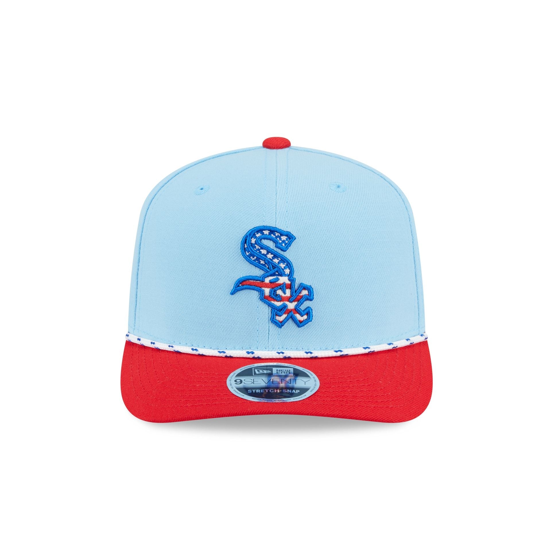 Chicago White Sox Independence Day 2025 9SEVENTY Stretch-Snap Hat