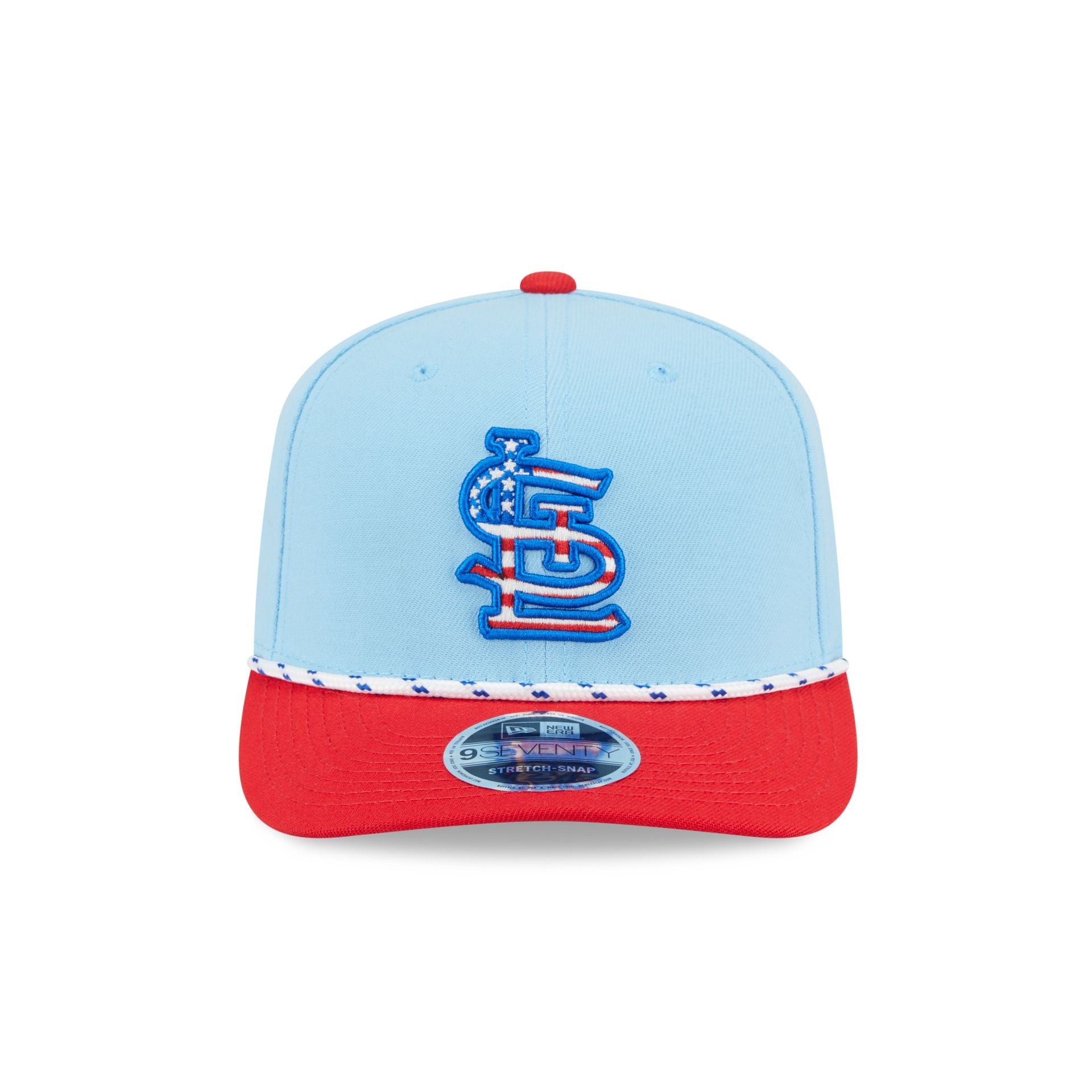 St. Louis Cardinals Independence Day 2025 9SEVENTY Stretch-Snap Hat