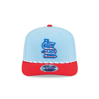 St. Louis Cardinals Independence Day 2025 9SEVENTY Stretch-Snap Hat