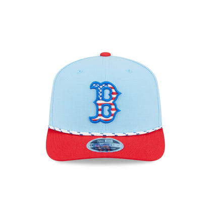 Boston Red Sox Independence Day 2025 9SEVENTY Stretch-Snap Hat