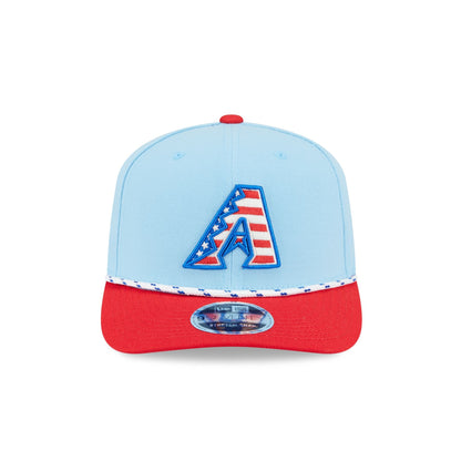 Arizona Diamondbacks Independence Day 2025 9SEVENTY Stretch-Snap Hat