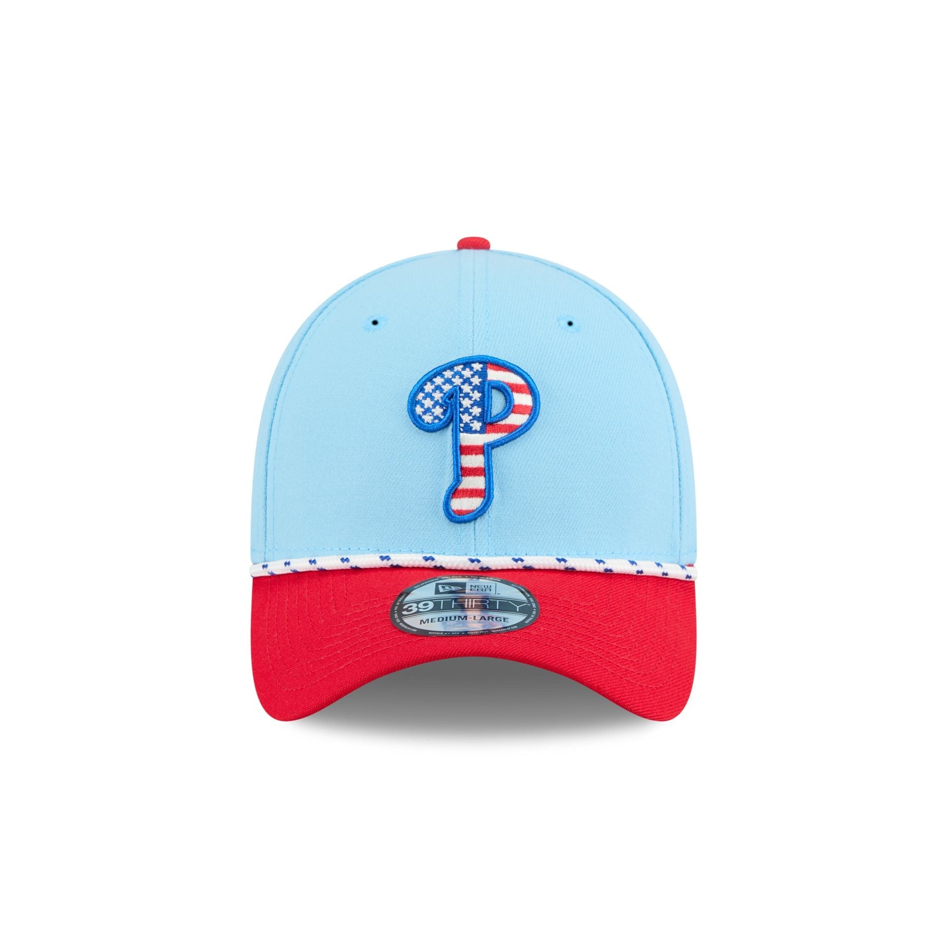Philadelphia Phillies Independence Day 2025 39THIRTY Stretch Fit Hat