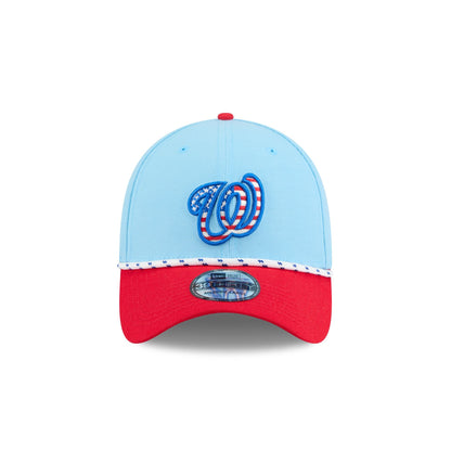 Washington Nationals Independence Day 2025 39THIRTY Stretch Fit Hat