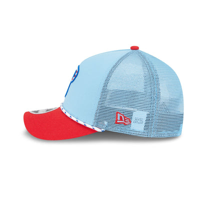 Philadelphia Phillies Independence Day 2025 9FORTY M-Crown A-Frame Trucker Hat